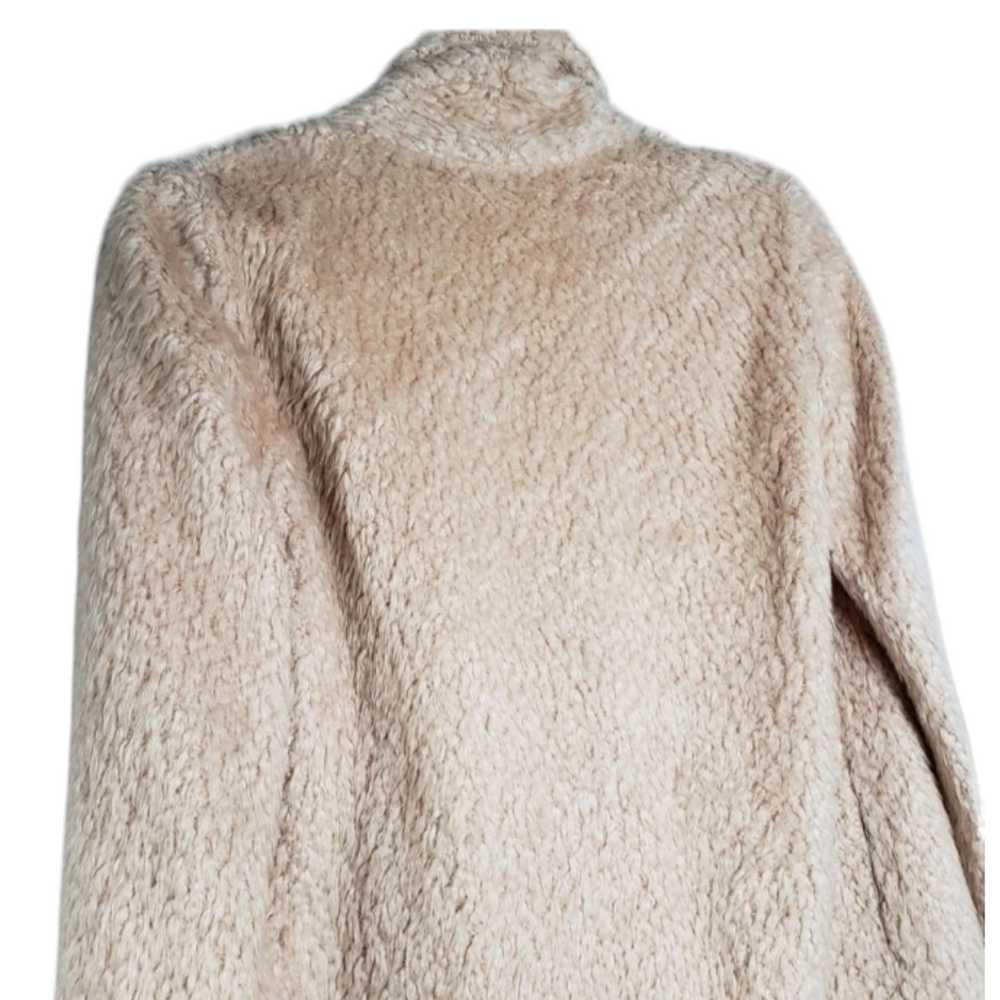 Vintage Wool & Mohair Teddy Bear Swing Coat Size 8 - image 9