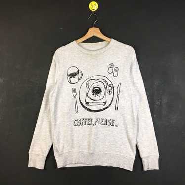 Japanese Brand × Streetwear × Vintage Coffee swea… - image 1