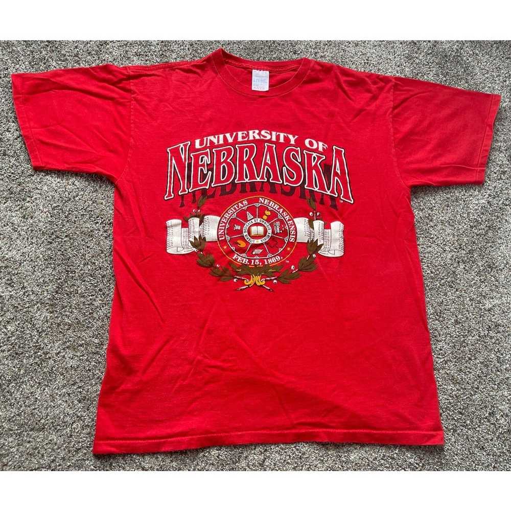 Vintage Vintage 90’s XL University Nebraska Cornh… - image 1