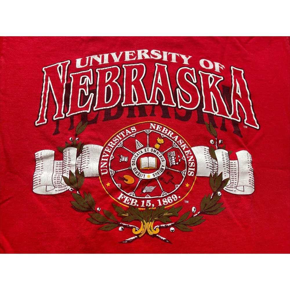 Vintage Vintage 90’s XL University Nebraska Cornh… - image 6