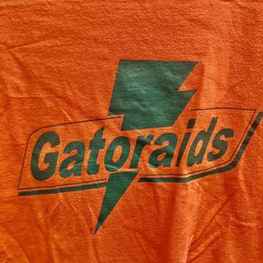 Gildan early Y2K GATORAIDS parody funny graphic t… - image 1