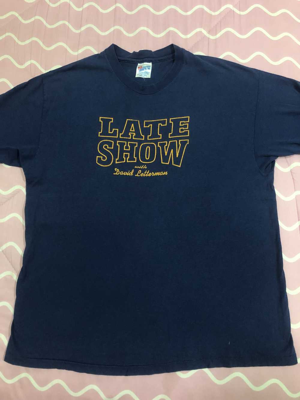 Free shipping.!!! Vintage 90’s Late Show David Le… - image 6