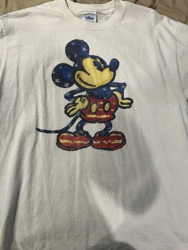 Mickey Mouse × Vintage Mickey Mouse American Flag 