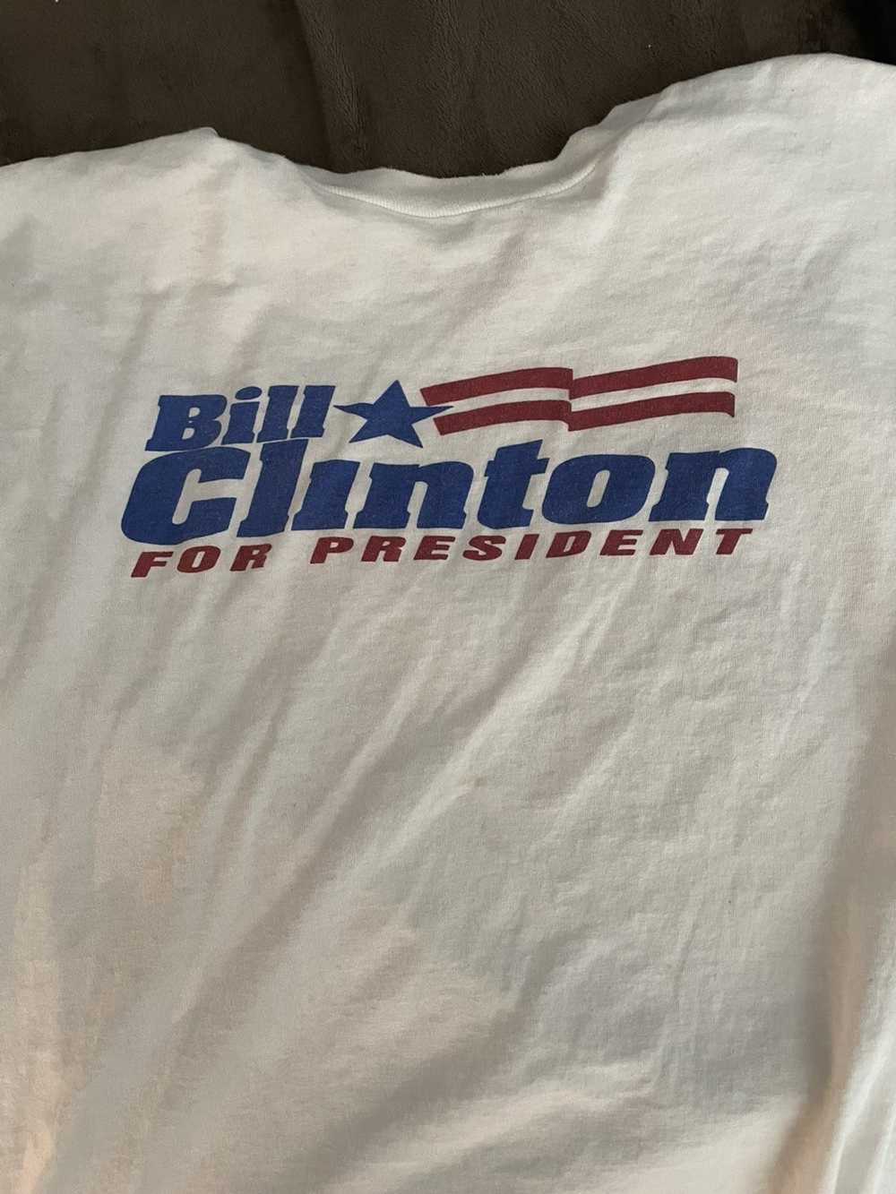 Vintage Vintage Bill Clinton presidential T shirt - image 2