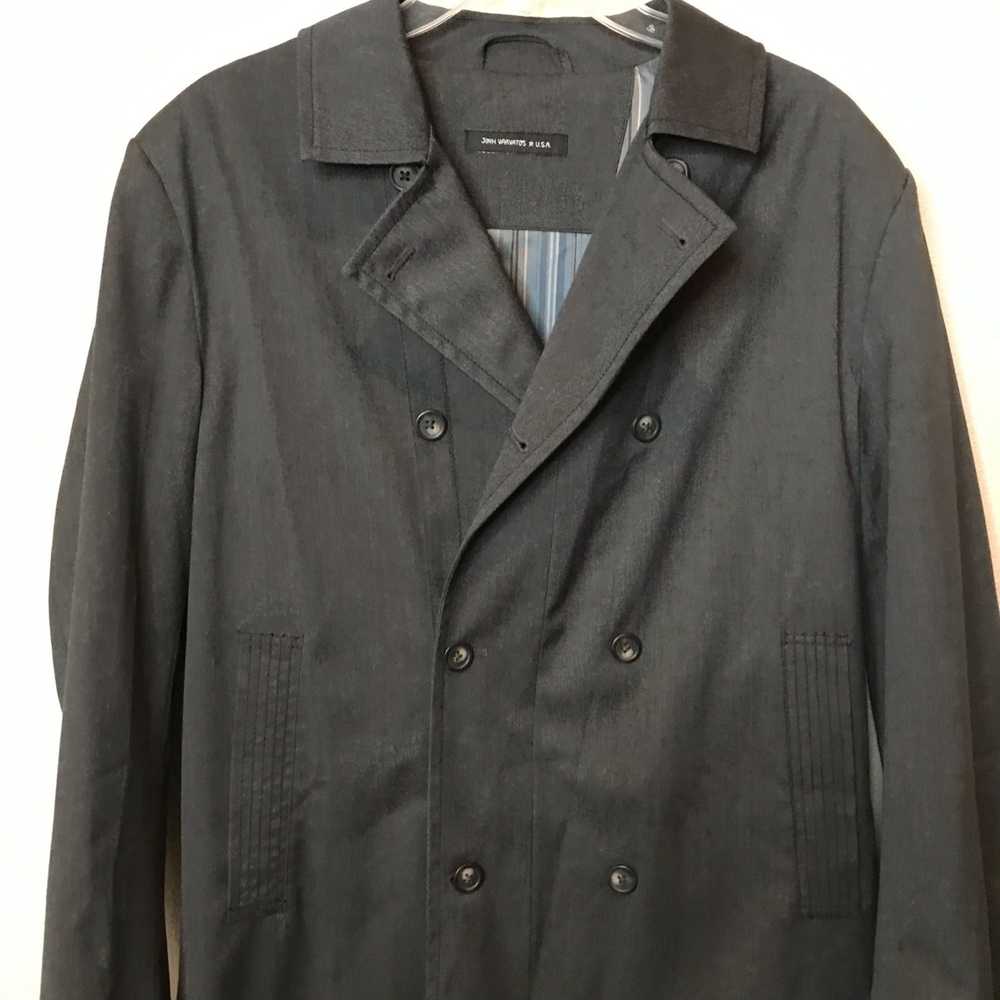 John Varvatos JOHN VARVATOS Suit Coat Jacket Doub… - image 2