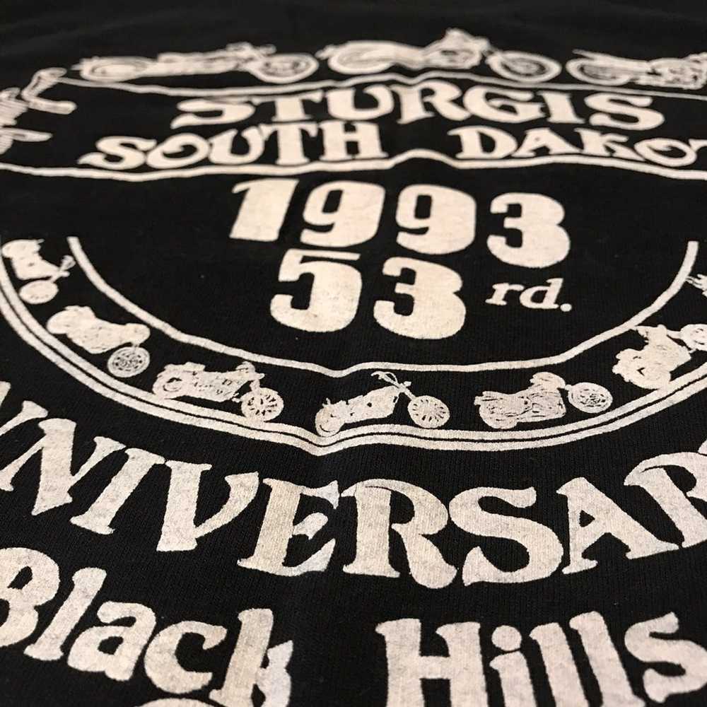 Harley Davidson × Vintage Vintage 1993 Black Hill… - image 10