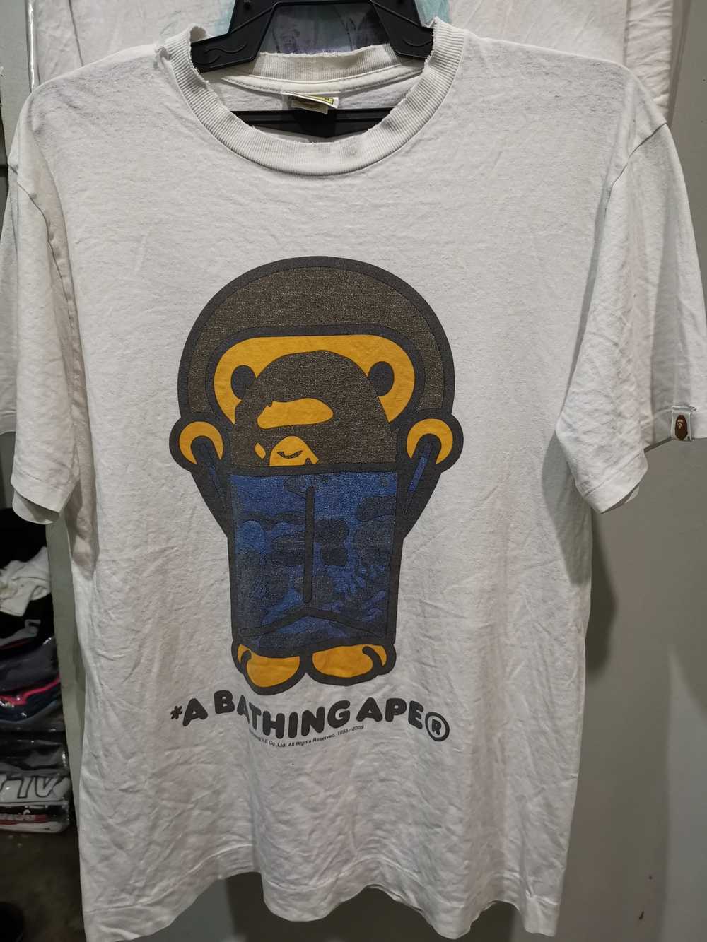 Bape × Vintage DISTRESS BATHING APE - image 1