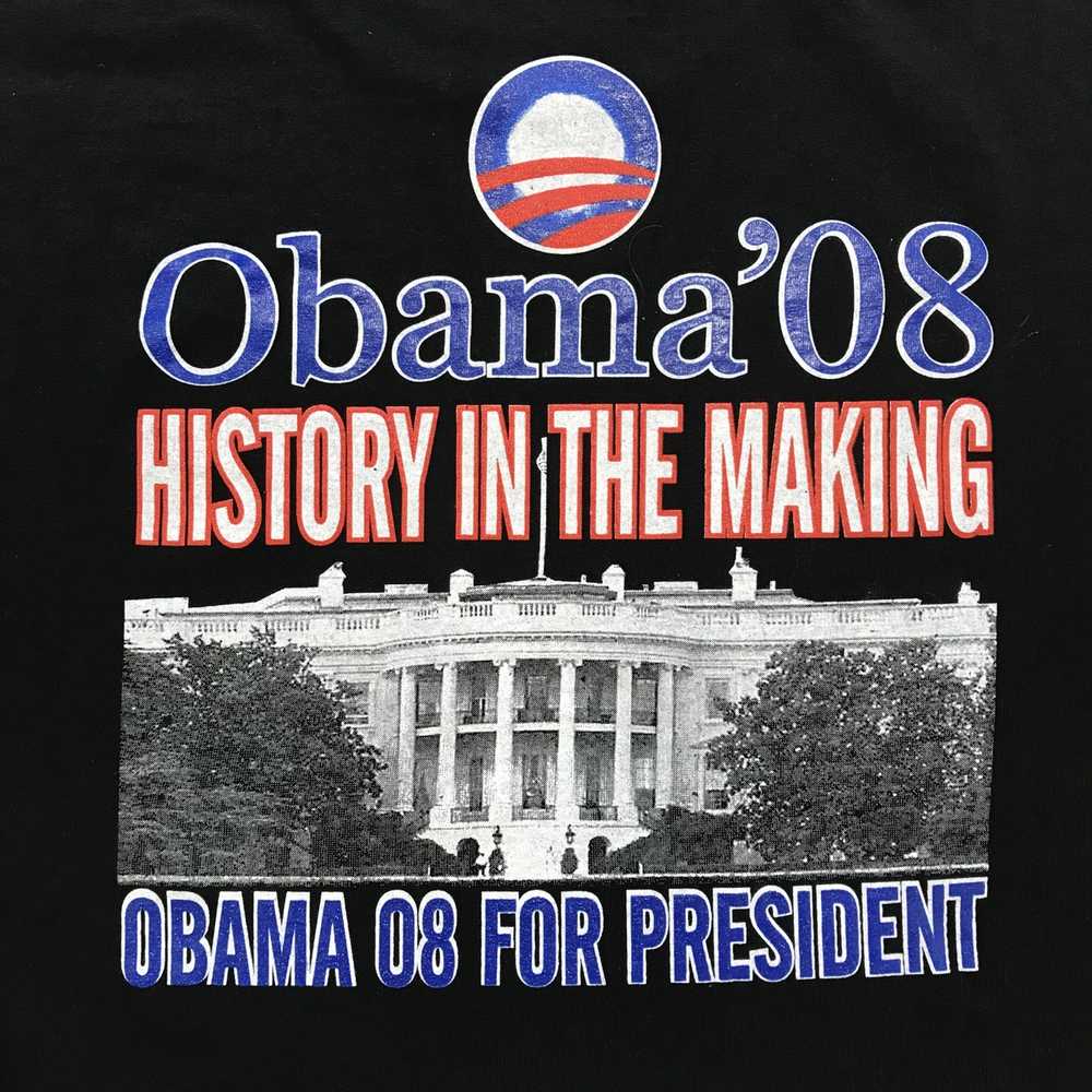 Obama × Rap Tees × Vintage BARACK OBAMA 2008 Vint… - image 6