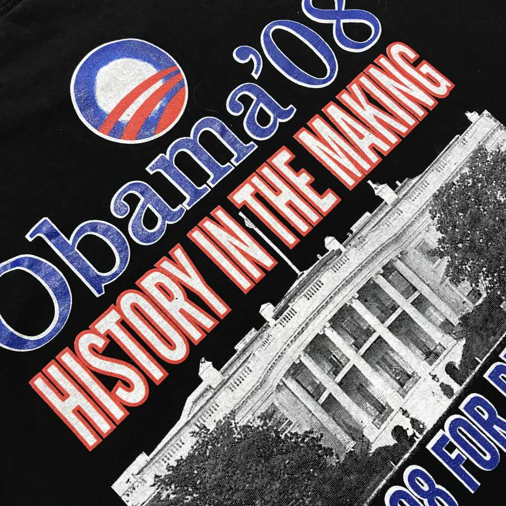 Obama × Rap Tees × Vintage BARACK OBAMA 2008 Vint… - image 7