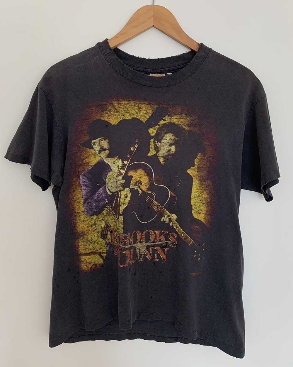 Band Tees × Vintage 1997 Brooks & Dunn Tour Tee *… - image 2