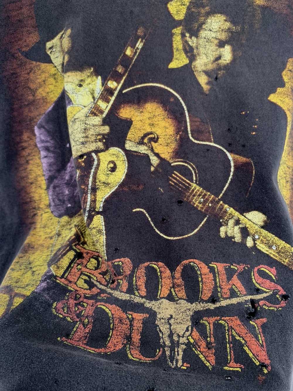 Band Tees × Vintage 1997 Brooks & Dunn Tour Tee *… - image 4