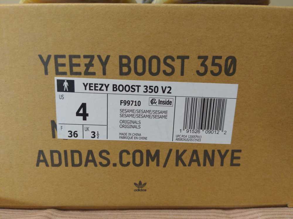 Adidas × Kanye West Yeezy boost 350 V2 sesame - s… - image 10
