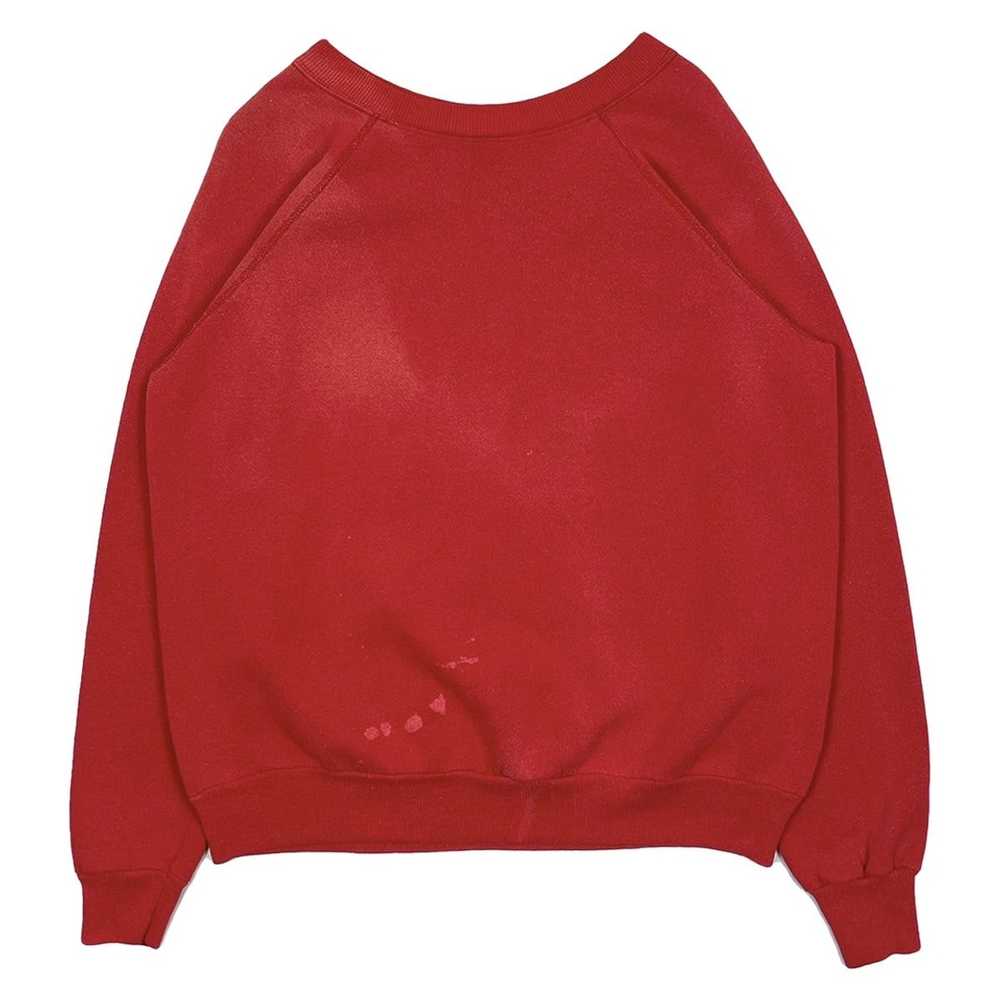 Vintage 1990’s Blank Red Sweatshirt - image 1