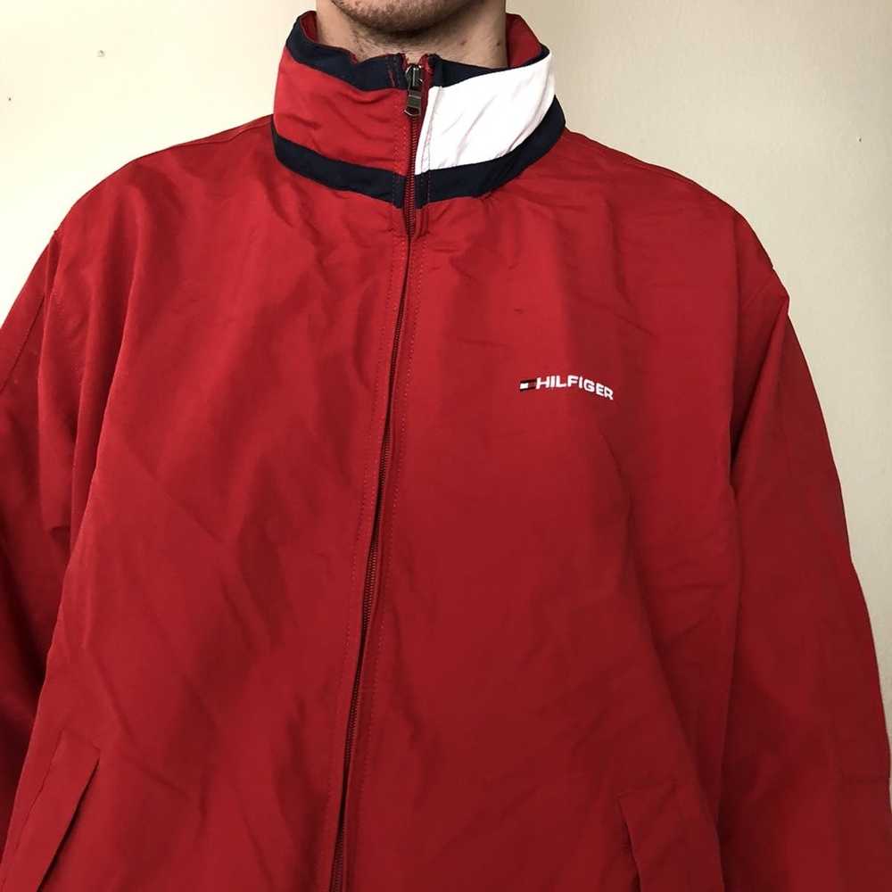 Tommy Hilfiger Tommy Hilfiger red 2 in 1 jacket a… - image 6