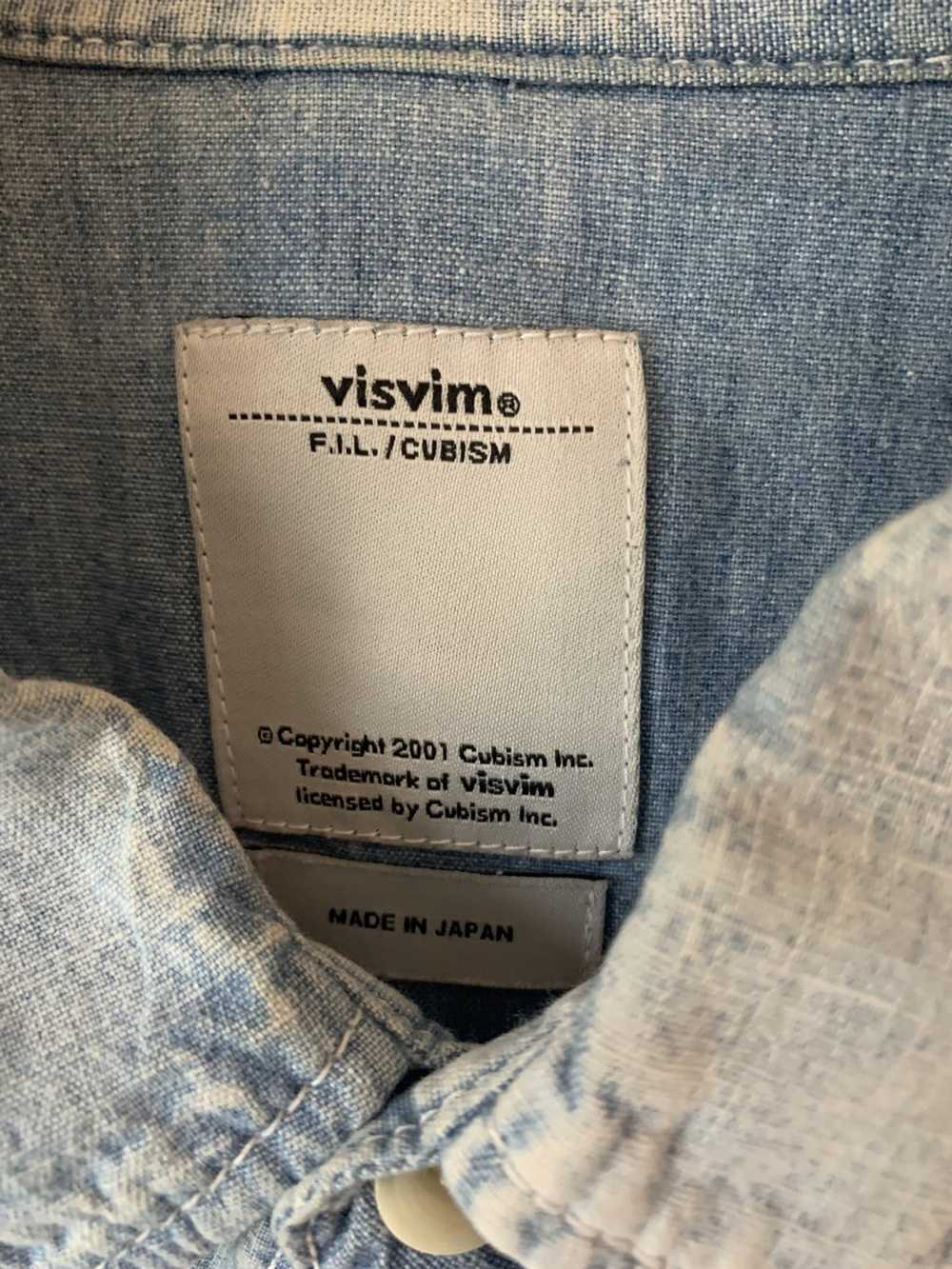 Visvim Visvim Granger Patchwork Chambray Shirt - image 2