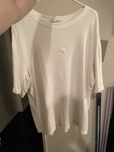 Stone Island White Towel T Shirt. London store exc