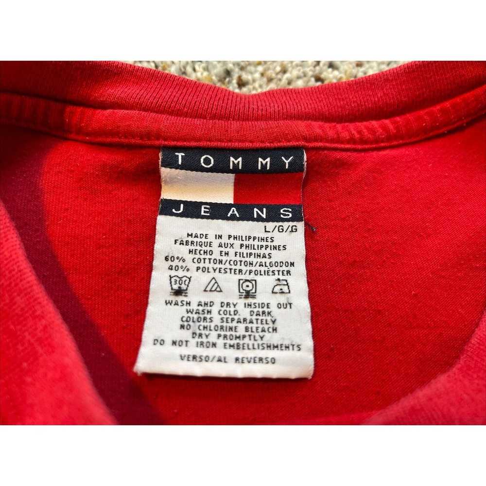 Tommy Hilfiger Vintage 90s Large Tommy Jeans Hilf… - image 4