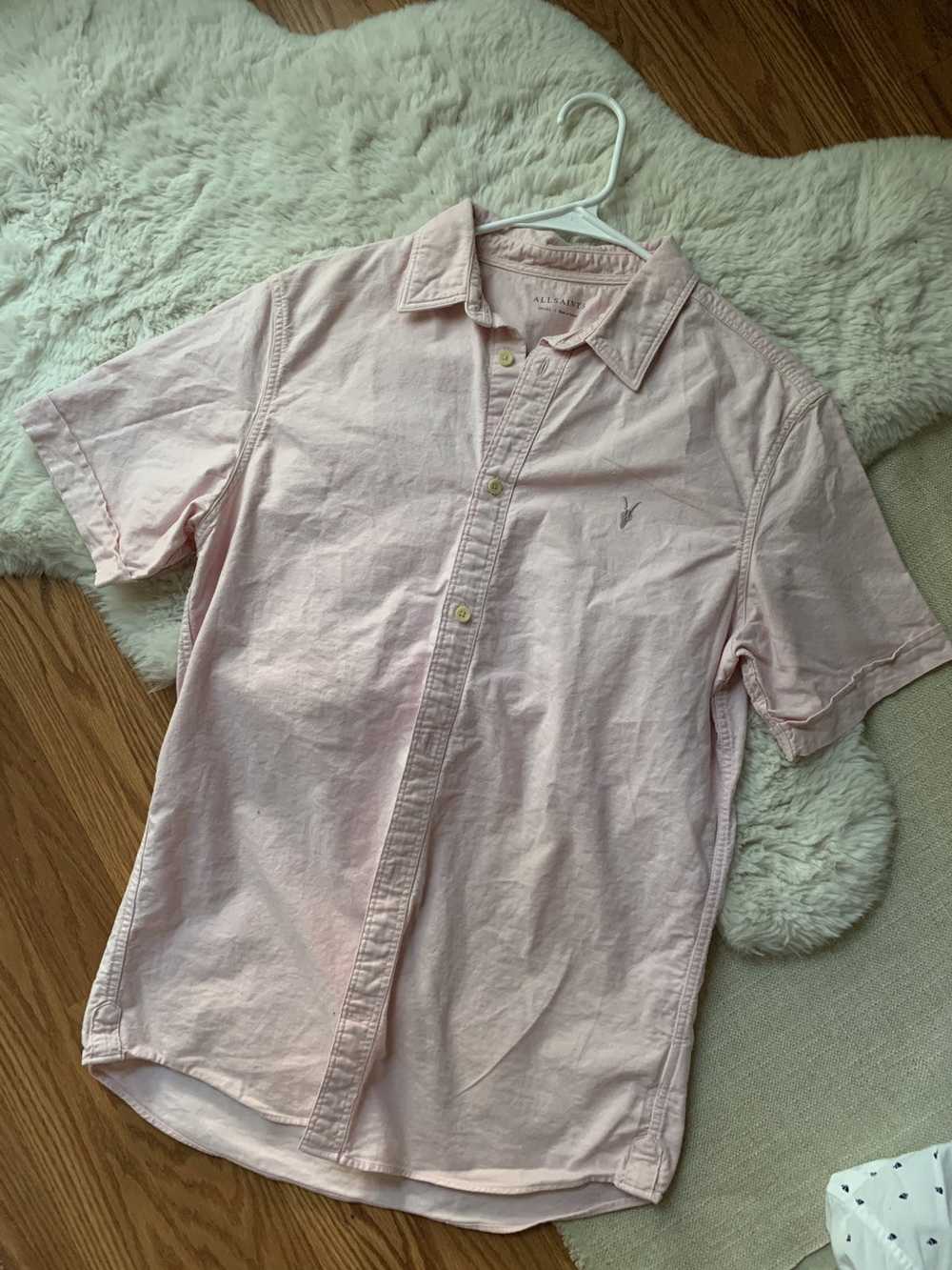 Allsaints Allsaints Pink Shirt Size XS Men - image 1