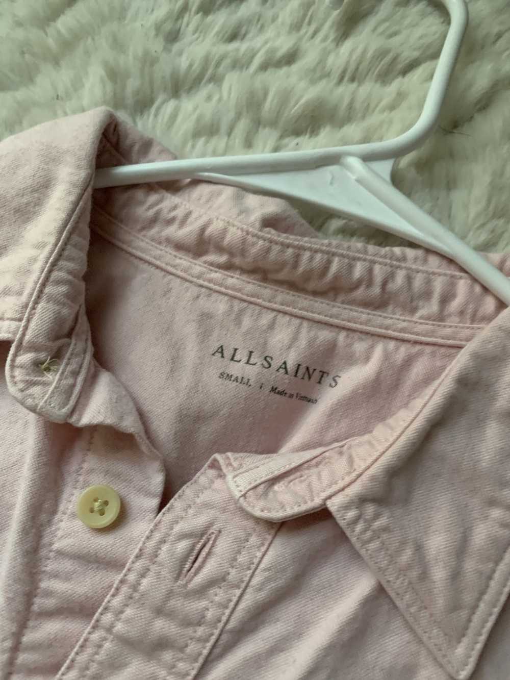 Allsaints Allsaints Pink Shirt Size XS Men - image 2