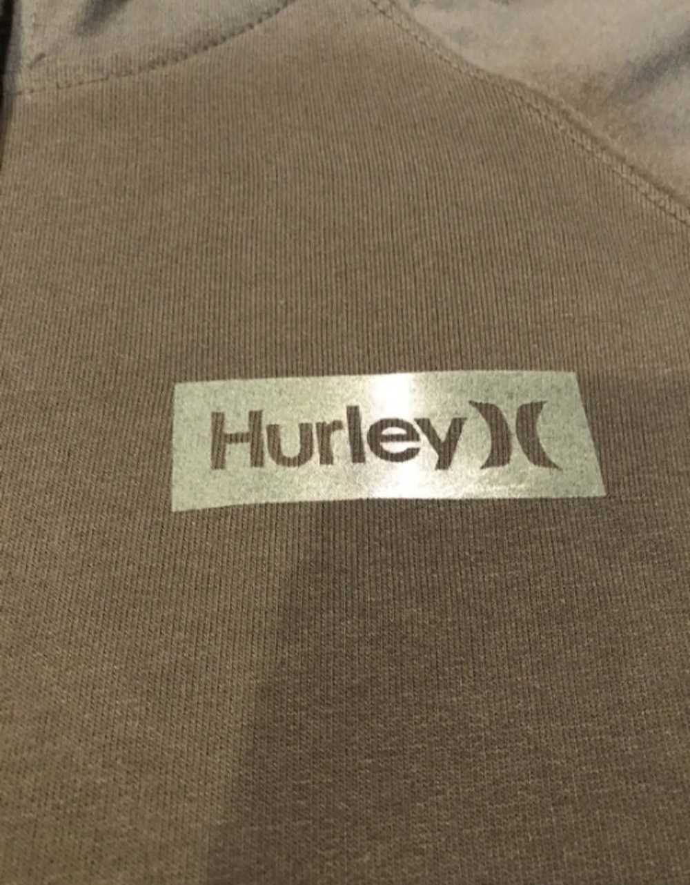 Hurley HURLEY OLIVE LIGHTWEIGHT HOODIE SZ XL - image 3