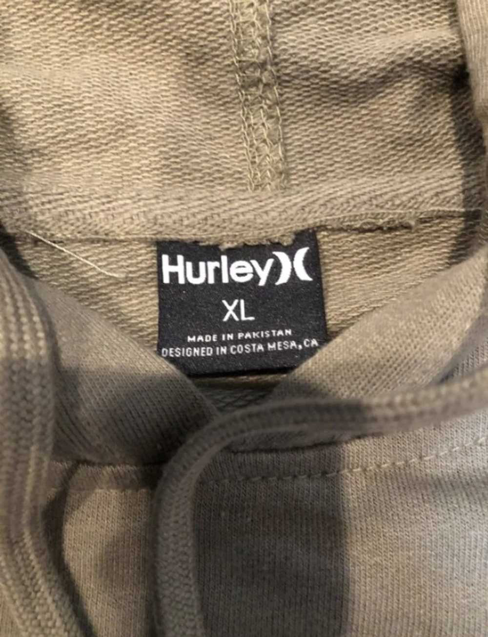 Hurley HURLEY OLIVE LIGHTWEIGHT HOODIE SZ XL - image 4