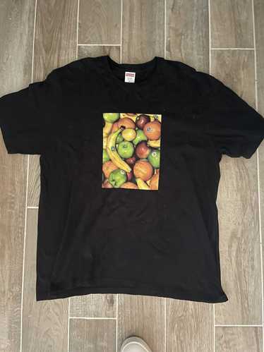 supreme fruit tee black