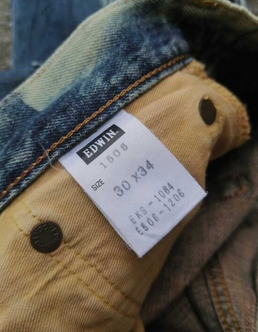 Edwin Nice Colour Design Selvedge Denim Jeans - image 4