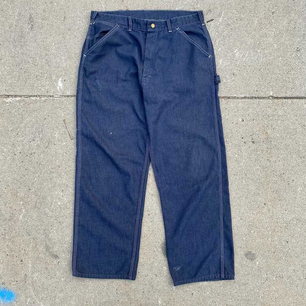 Vintage Sears Carpenter Jeans - WPL12559 - Measures … - Gem