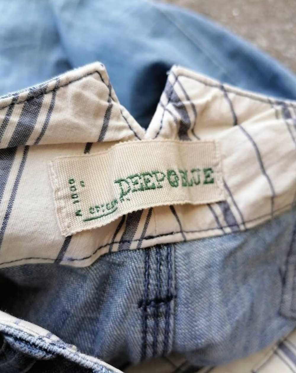 Deep Blue Made In Japan Nice Design Denim Jeans - image 5