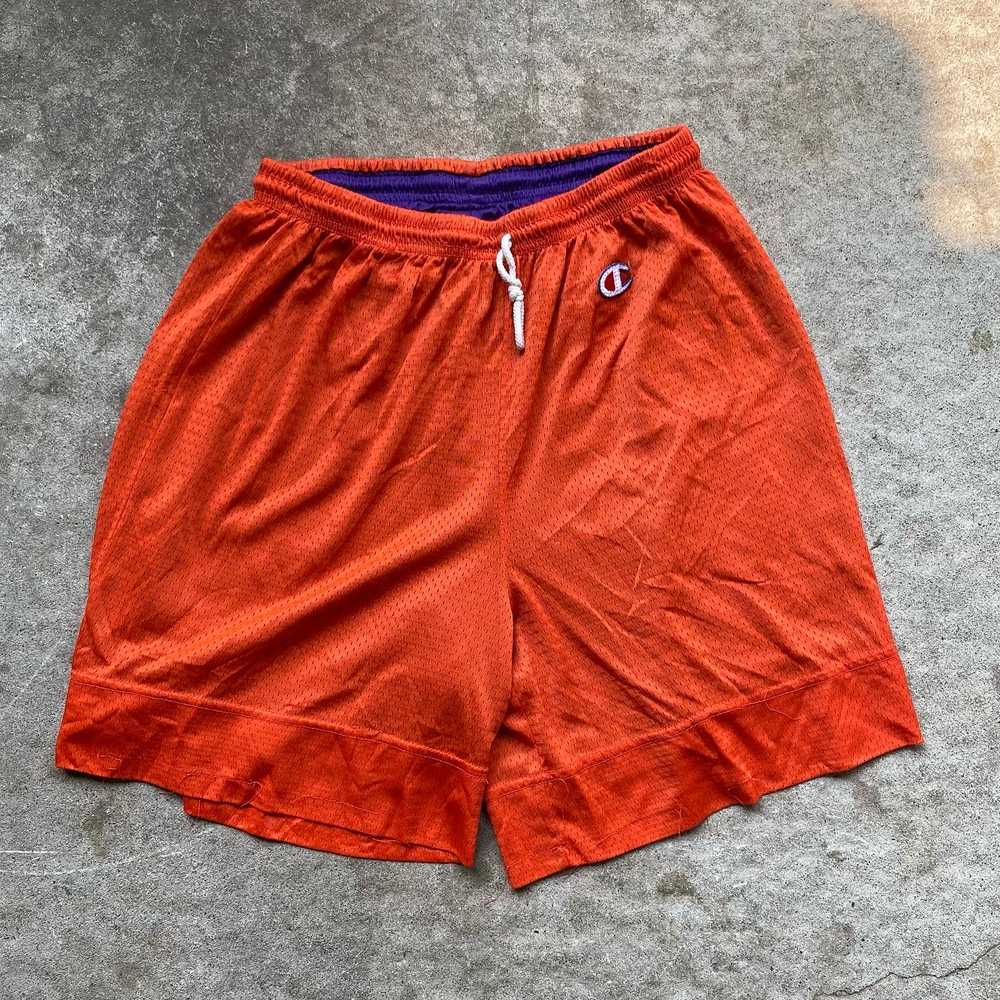 Vintage 80s Champion Reversible Shorts Made in USA - image 3