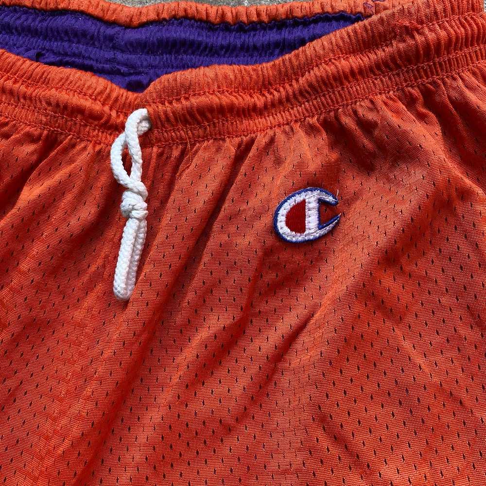 Vintage 80s Champion Reversible Shorts Made in USA - image 4