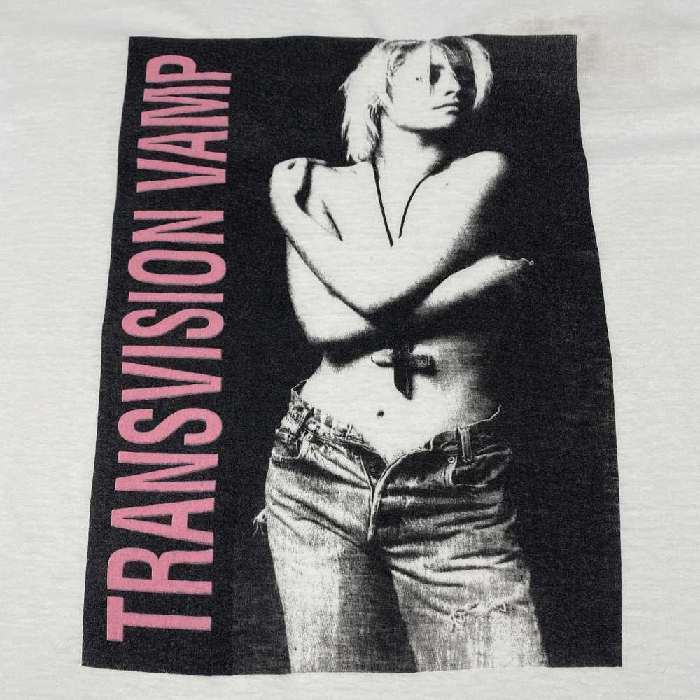 Vintage 1989 Transvision Vamp ‘Velveteen’ shirt - image 4