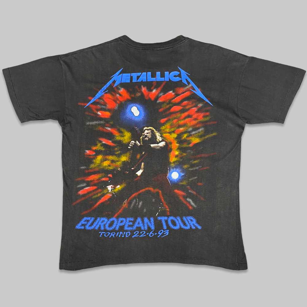 Vintage 1993 Metallica ‘European Tour in Torino’ … - image 2