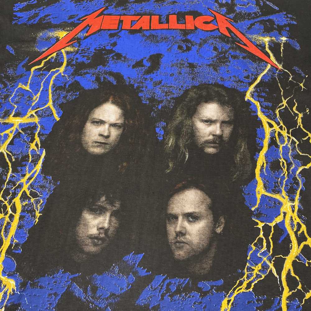 Vintage 1993 Metallica ‘European Tour in Torino’ … - image 4