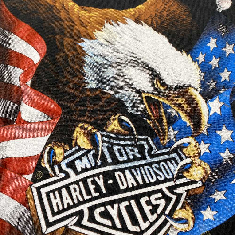 Vintage 1987 HARLEY DAVIDSON 3D Emblem shirt - image 5