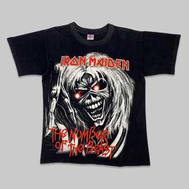 Vintage 90s IRON MAIDEN ‘The Number of the Beast‘… - image 1