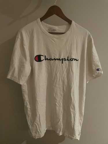 Vintage Champion classic t shirt embroidered Kanye