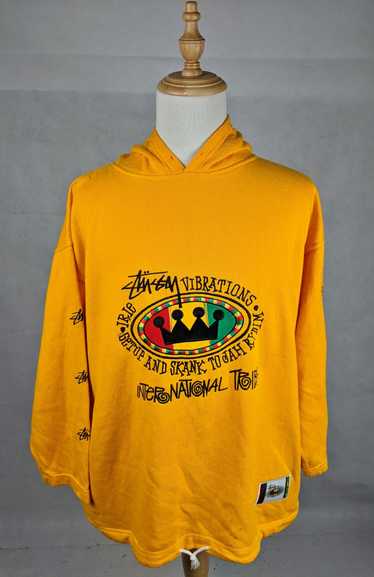 Stussy Vintage STUSSY International Tribe Hoodie … - image 1