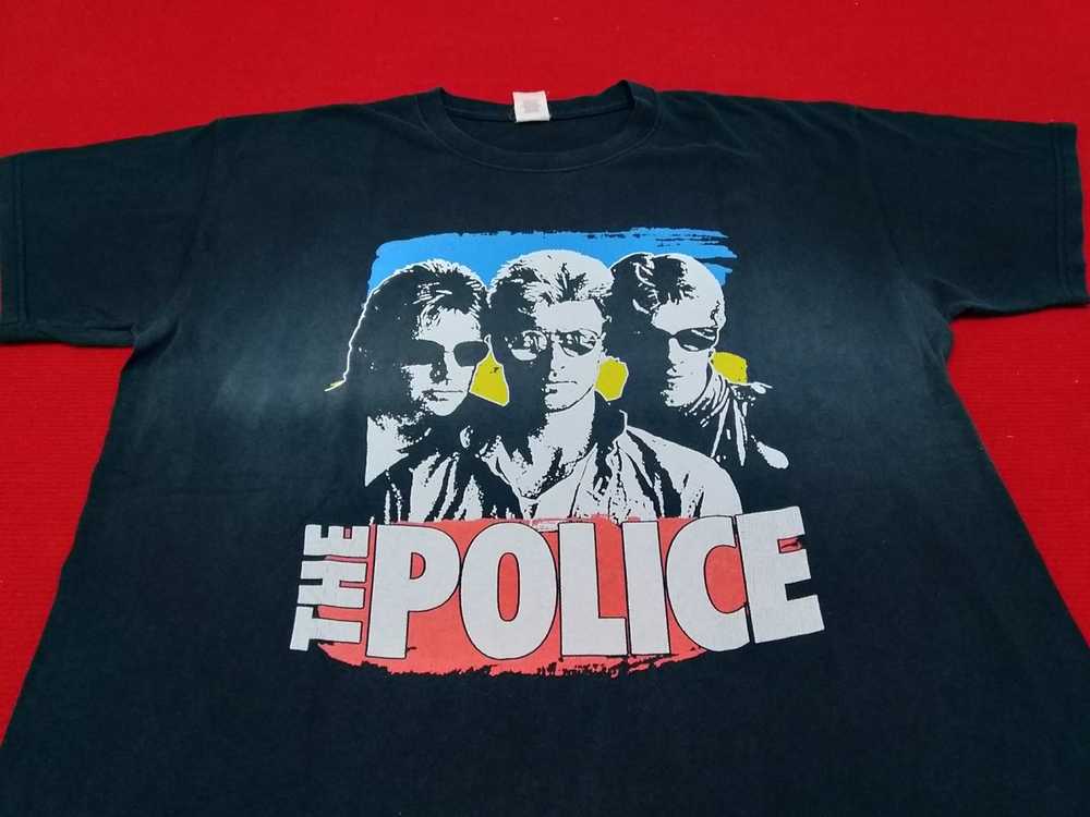 Band Tees × Vintage Vintage The Police band t shi… - image 1