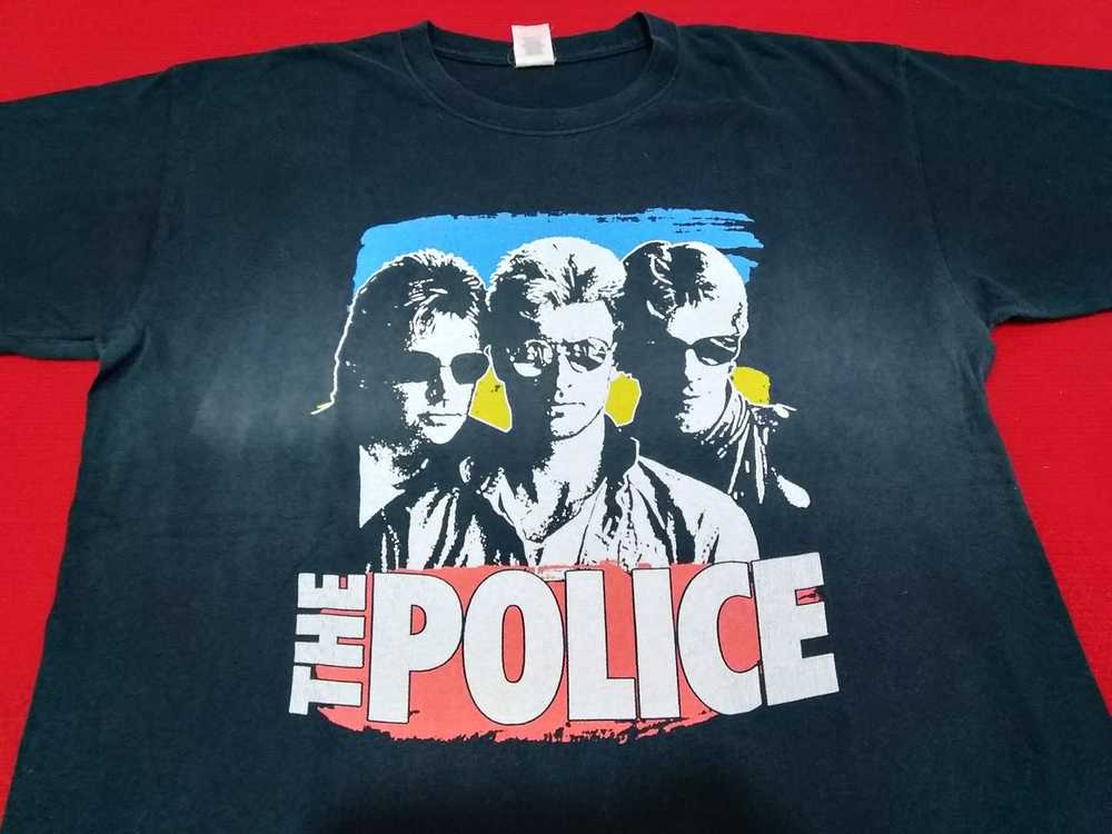 Band Tees × Vintage Vintage The Police band t shi… - image 3