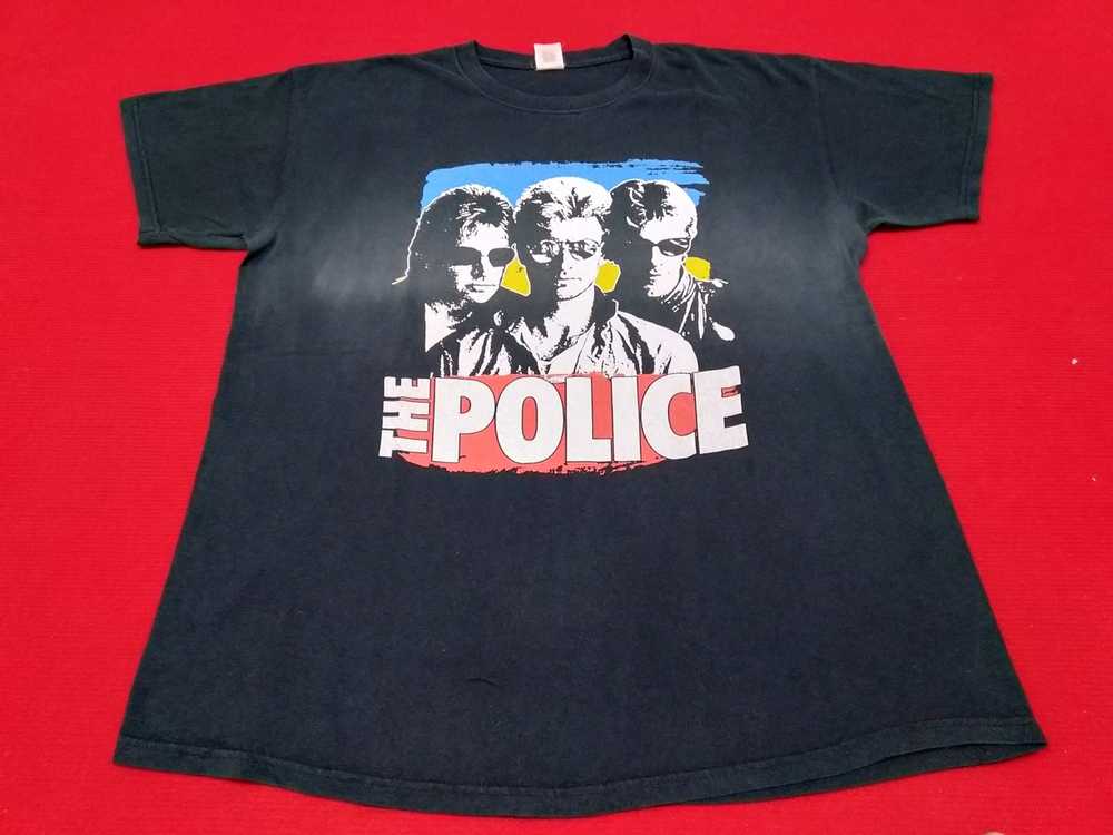 Band Tees × Vintage Vintage The Police band t shi… - image 4
