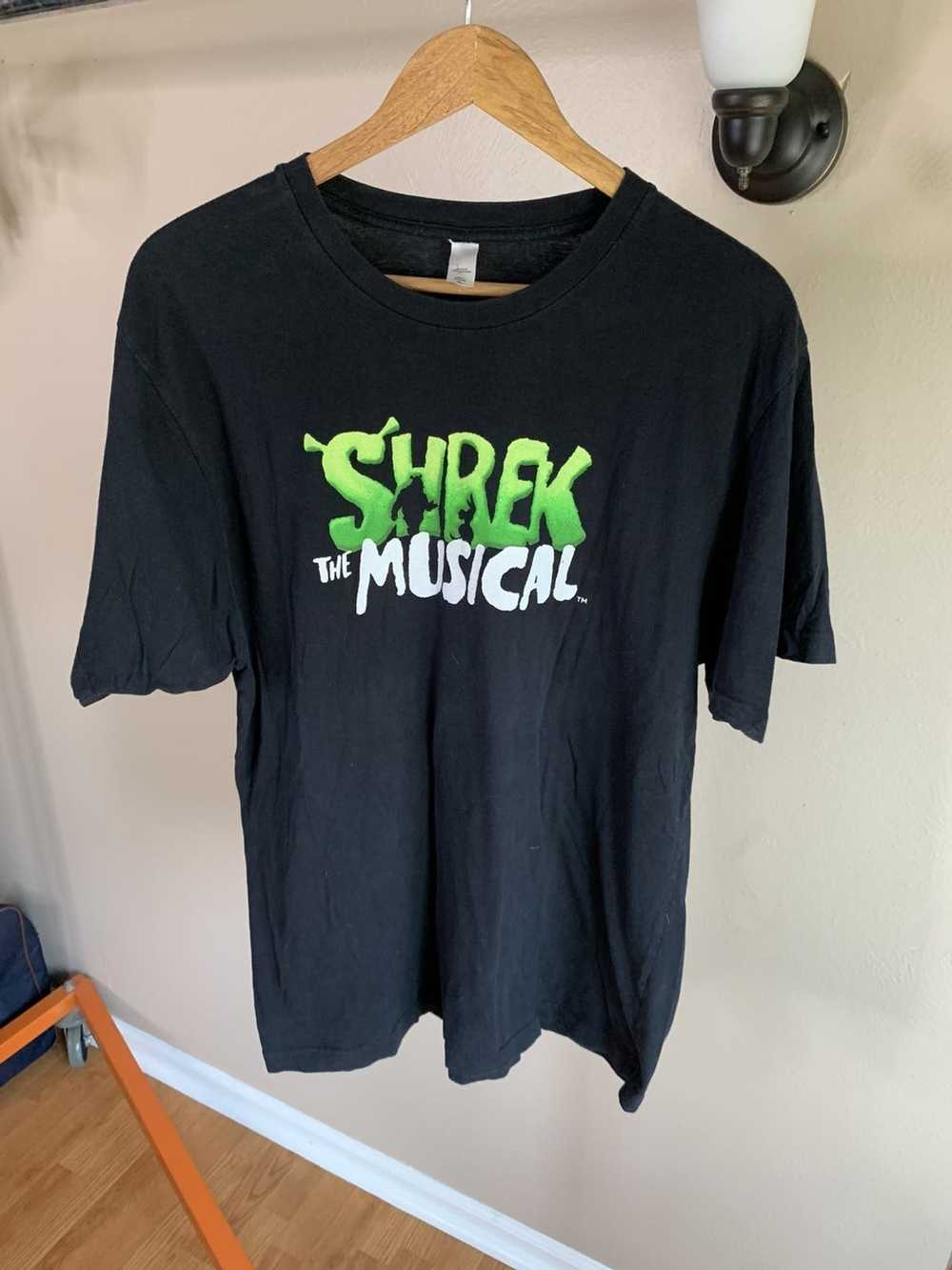 Movie × Vintage Vintage Shrek The Musical T-shirt - image 1