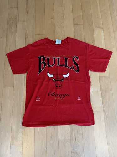 NBA Team Colour Chicago Bulls T-Shirt D01_387