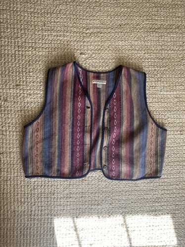 SSSR Venezia × Vintage Vintage Woven Vest