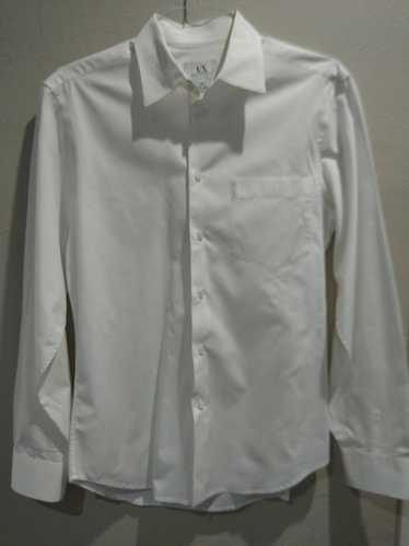 Armani 100% Cotton Straight Collar Regular Fit Dre