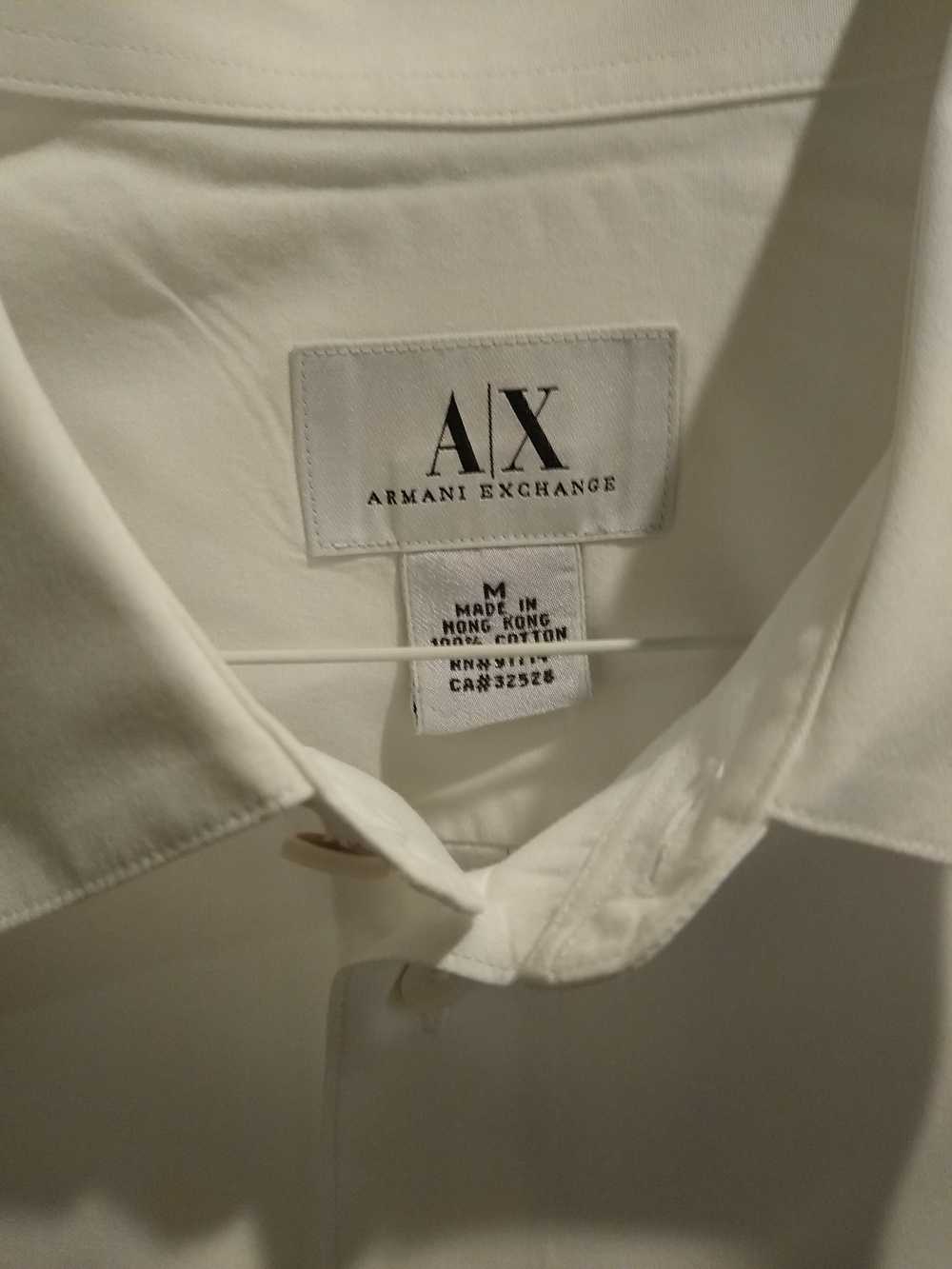 Armani 100% Cotton Straight Collar Regular Fit Dr… - image 3