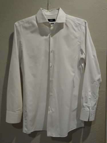 Hugo Boss 100% Cotton Spread Collar Dress Shirt