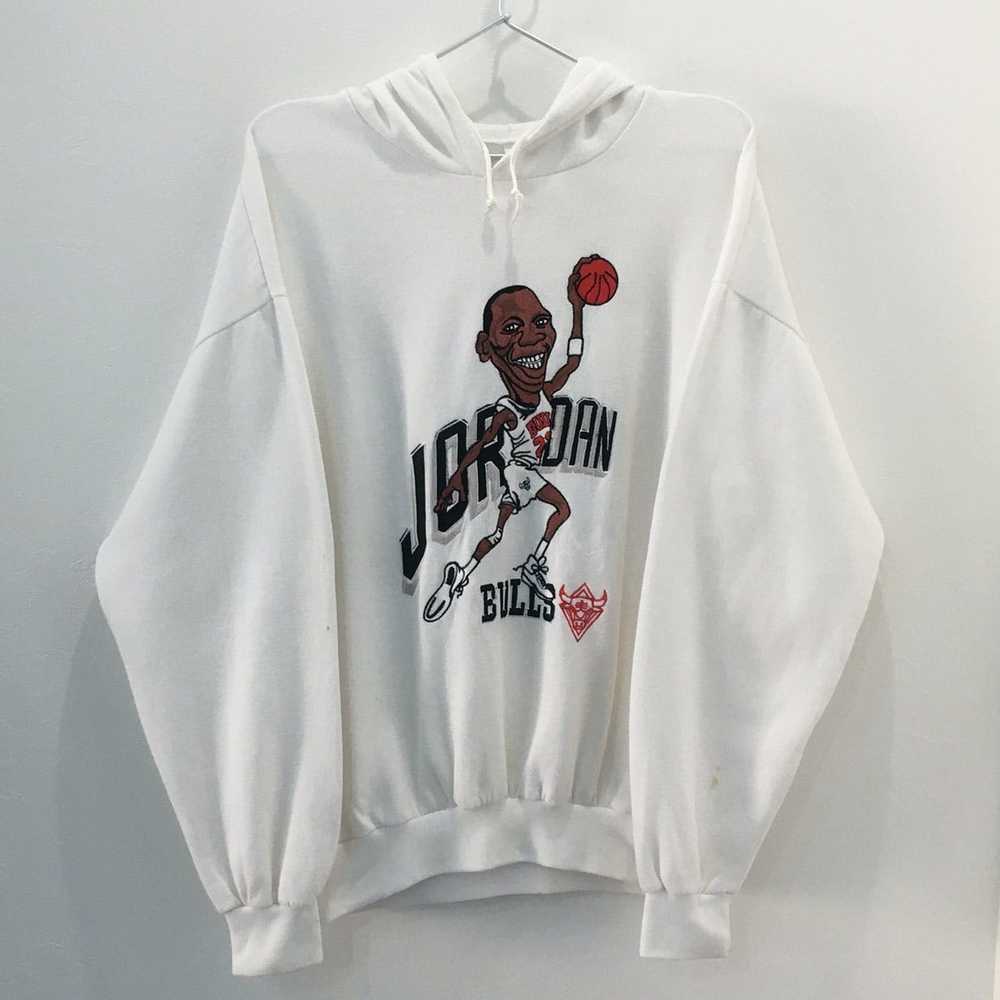 NBA × Vintage VTG MICHAEL JORDAN EMBROIDERED Nba … - image 1