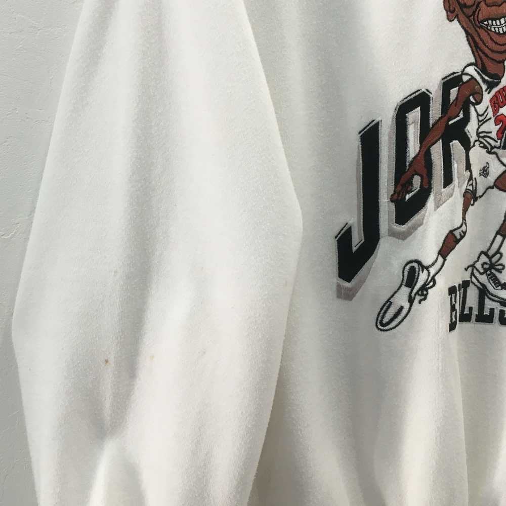 NBA × Vintage VTG MICHAEL JORDAN EMBROIDERED Nba … - image 6