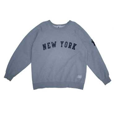 CustomCat New York Yankees 1901 Vintage MLB Crewneck Sweatshirt Sport Grey / 3XL